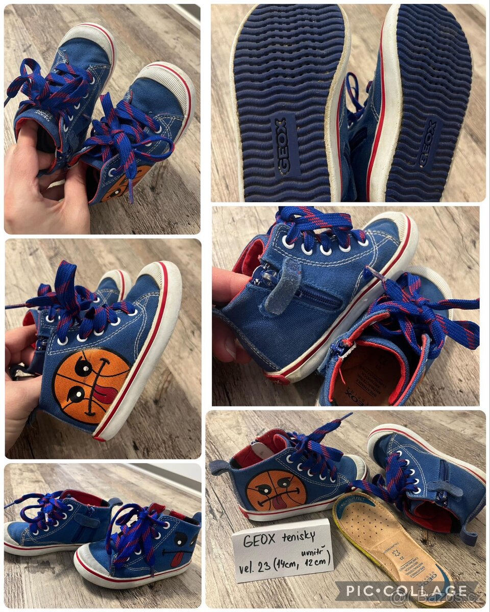 Celoroční boty GEOX, ECCO, PEDDY, sněhule, sandálky (od vel. - 2