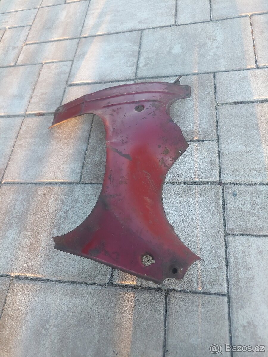 Jawa kyvacka, panelka - podsedlovy plech - 2