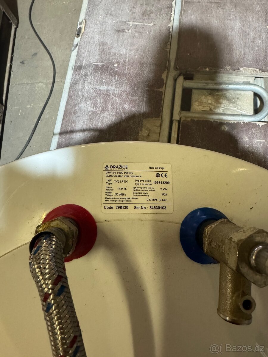 Elektrický ohřívač vody - 2