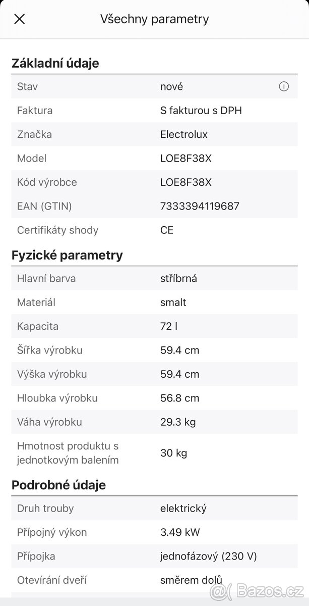 Electrolux LOE8F38X - 2
