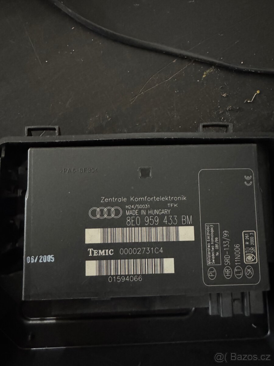 Komfortní jednotka Audi A4/S4 B6/B7 - 2