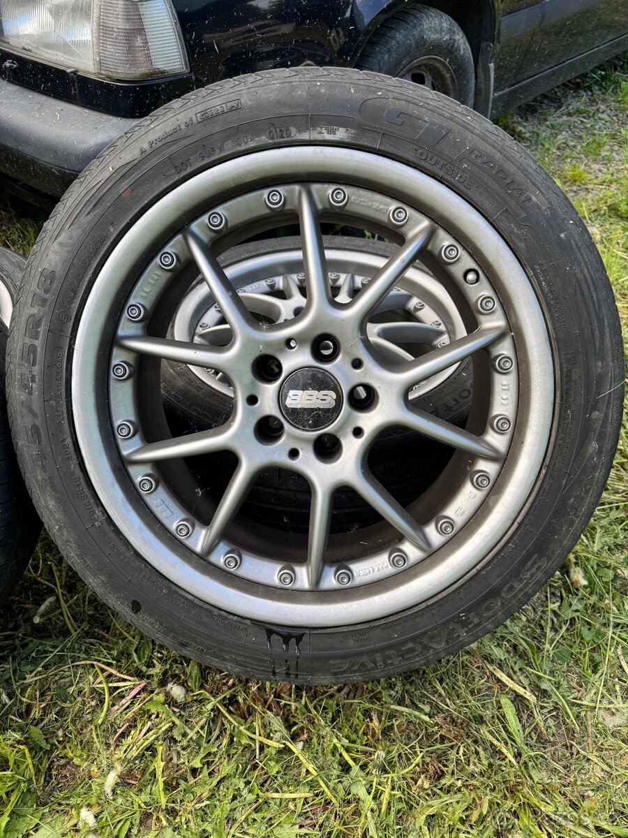 originální dvoudílná kola BBS RK 501 - 2