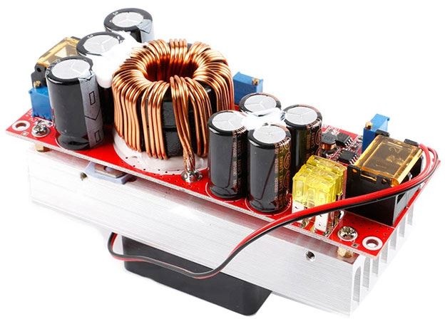 Step-up měnič CV/CC 1800W /DC-DC nabíječka - 2