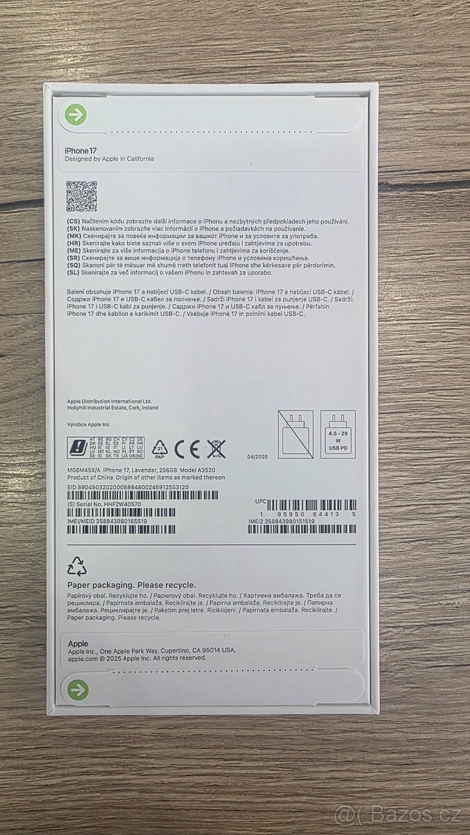IPHONE 17 256 GB PURPLE - 2