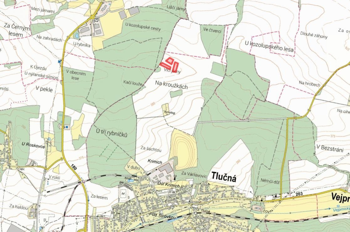 Zemědělská půda, prodej, Tlučná, Plzeň sever - 2