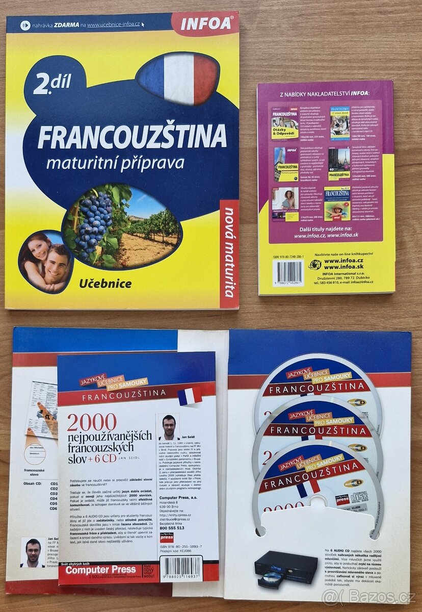 Francouzština,italština - 2