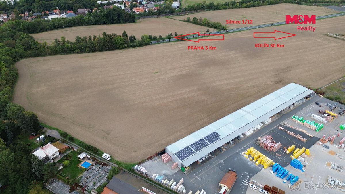 Prodej pole, 18876 m², Úvaly - 2