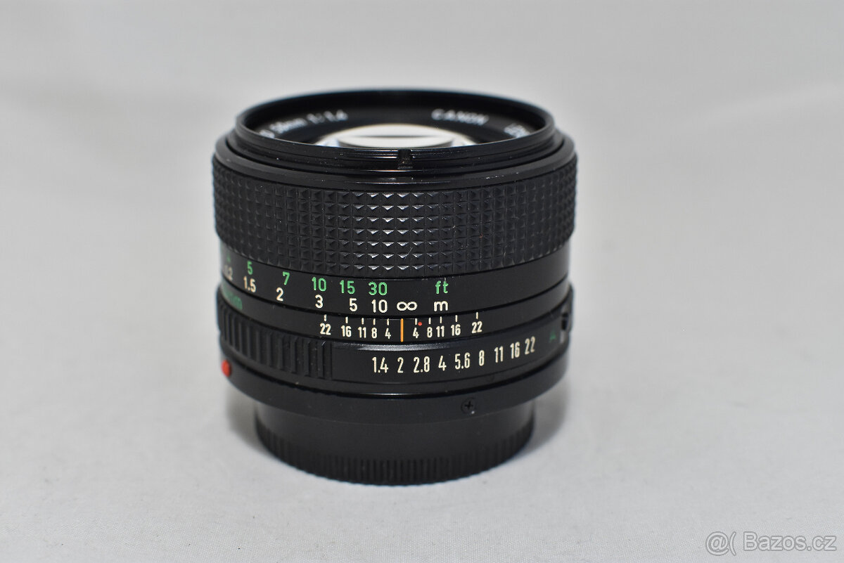 CANON LENS FD 50/1,4 N ( SUPER STAV ). - 2