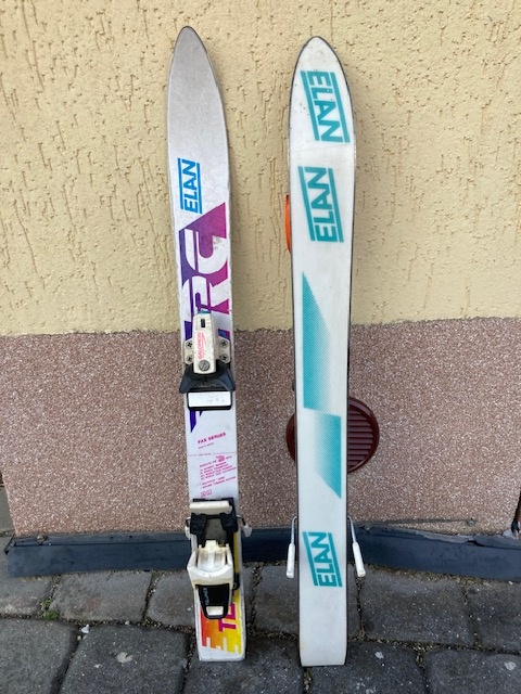 dětské lyže 68 cm a 78 cm a boty Fischer vel. 150 - 165 - 2