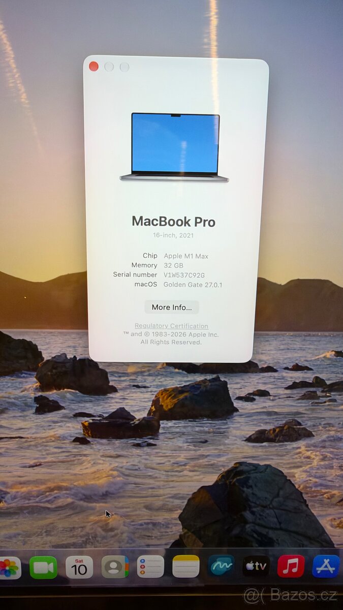 MacBook Pro 16 M1 Max, 1TB SSD, 32GB RAM - 2