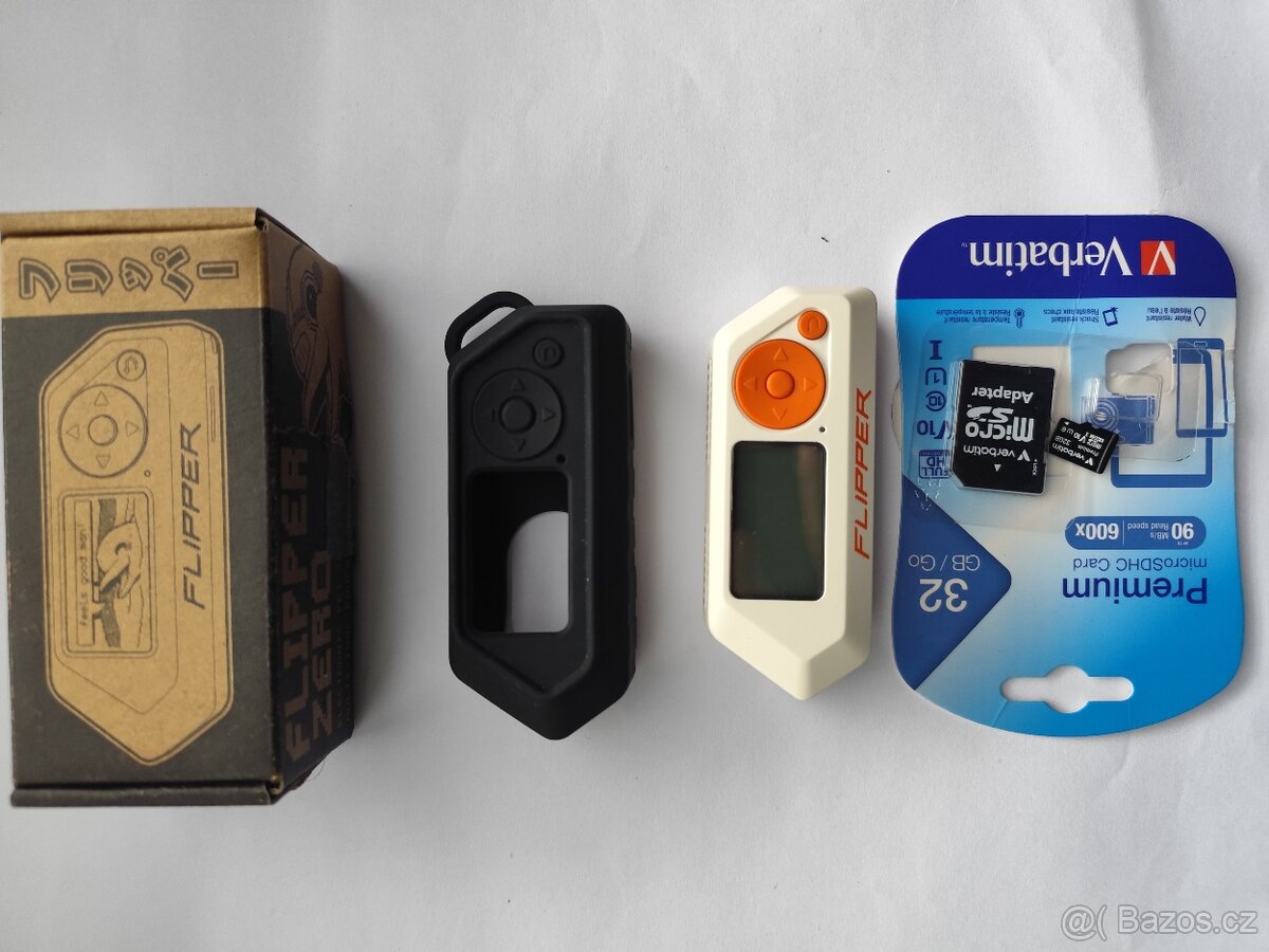 Flipper Zero + gumový kryt + rychlá 32GB MicroSD - 2
