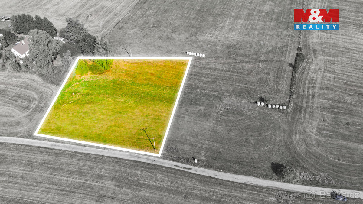 Prodej pozemku k bydlení, 3900 m², Rapšach - 2