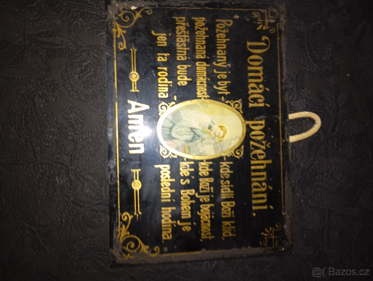 Starý modlitební obrázek - 2