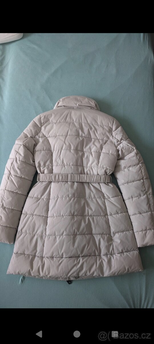 Zimni prosivany kabat/bunda Fishbone M + sala - 2