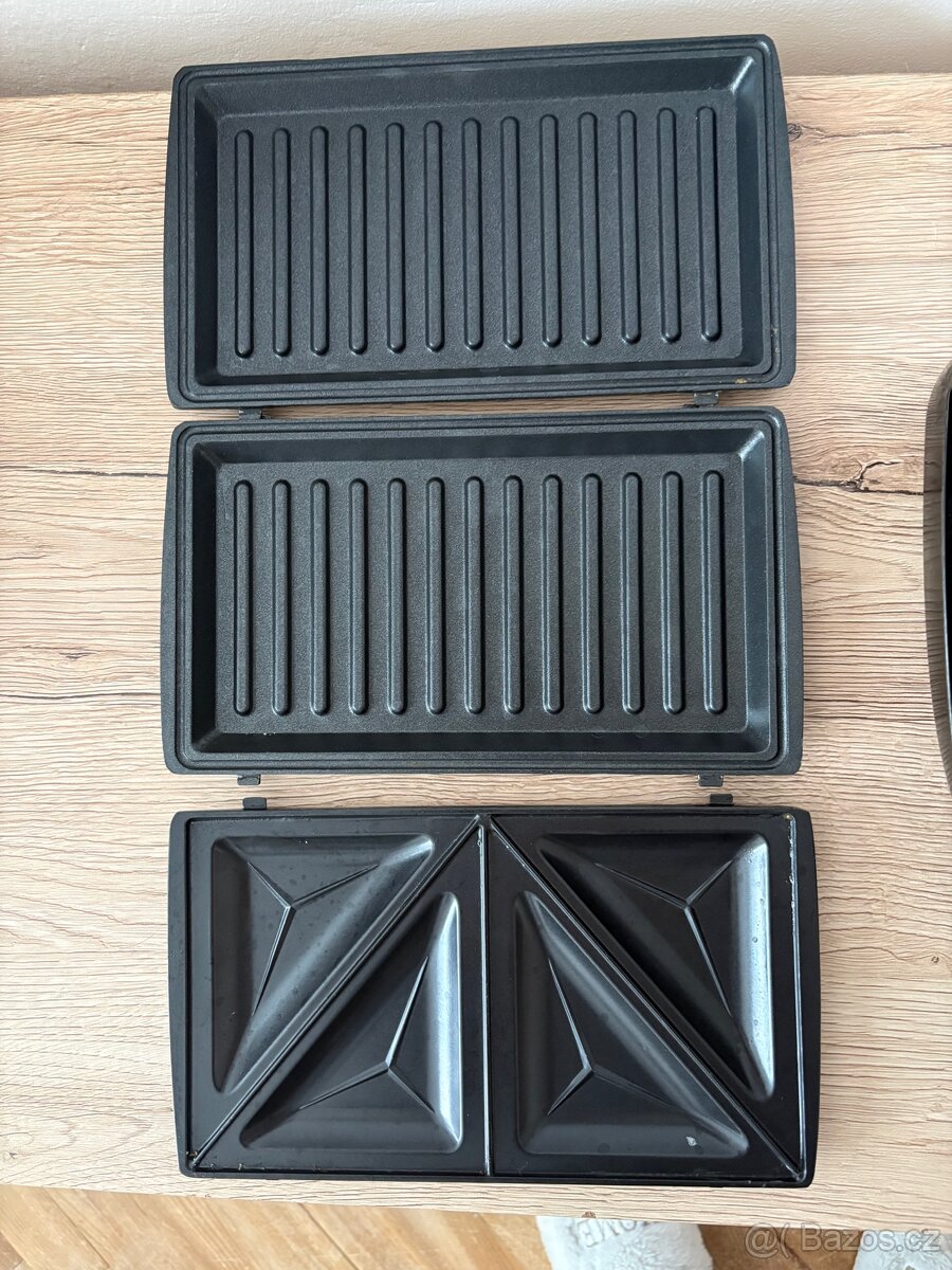 Sendvičovač / toustovač 3v1 - 2