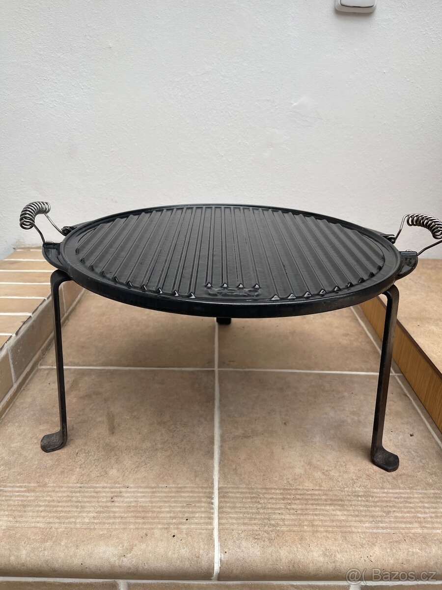 Grilovací plotna do ohniště - 2
