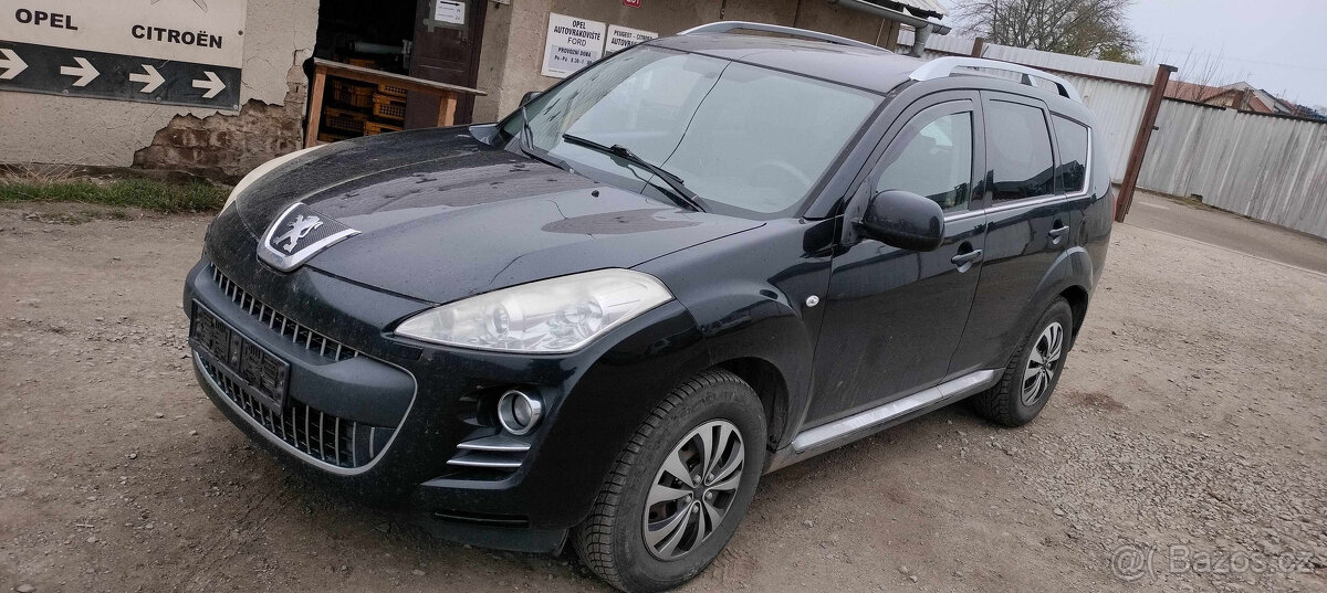 Peugeot 4007 2.2Hdi, 115kw, 4HN, černá barva - 2
