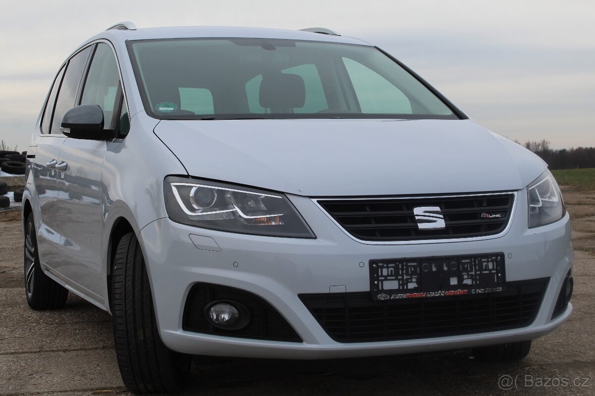 Seat Alhambra FR 2.0 Tdi 110Kw 7 míst 1.majitel 142000km - 2