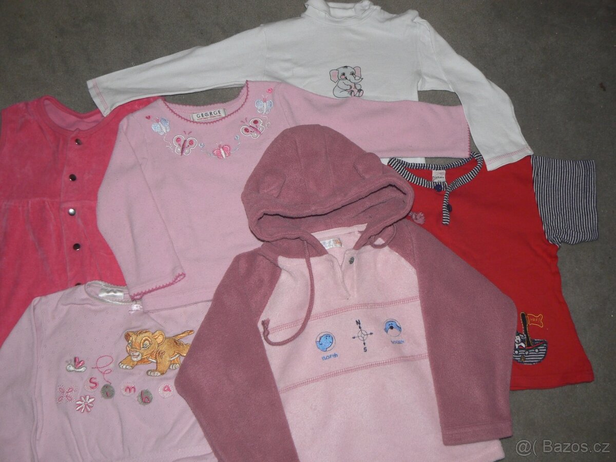 set 6 ks oblečení pro holčičku - 18 - 24 měsíců - 2