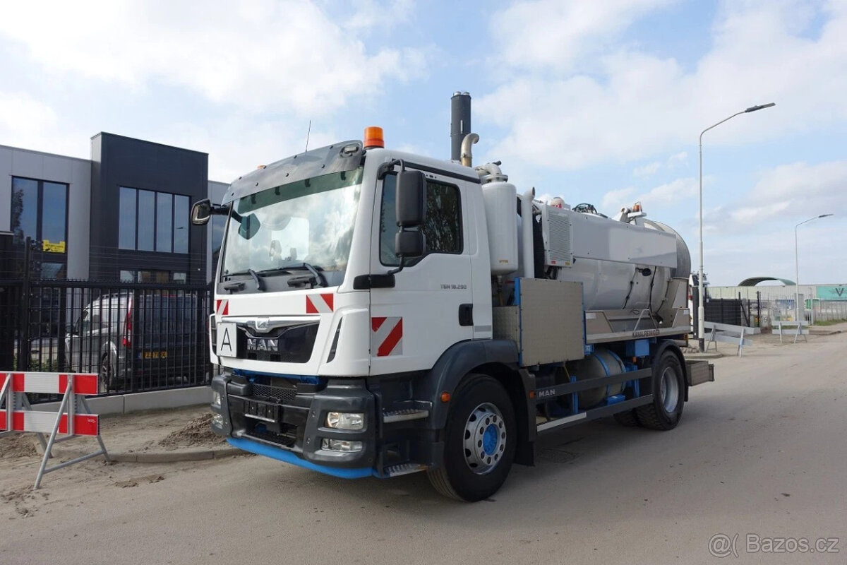 Eur6 fekál 10m3 MAN - 2