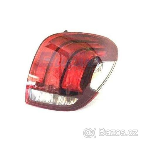 Peugeot 108 14- zadní sklo světlo, zpětné zrcátko,chladíč - 2