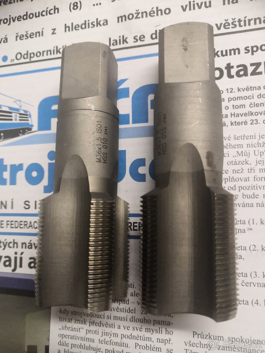 P:sadové závitníky narex M36x1,5 - 2