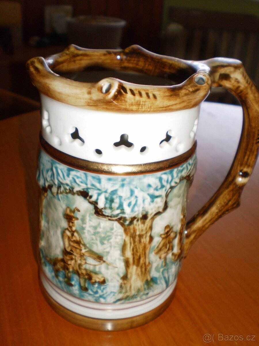 pulitr keramický - myslivecký motiv - ++nový++ - 2