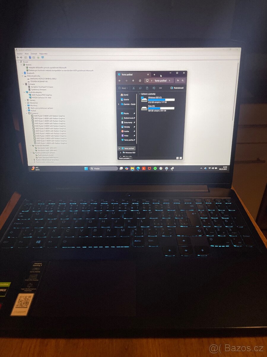 Lenovo idePad Gaming 3 15ARH05 - 2