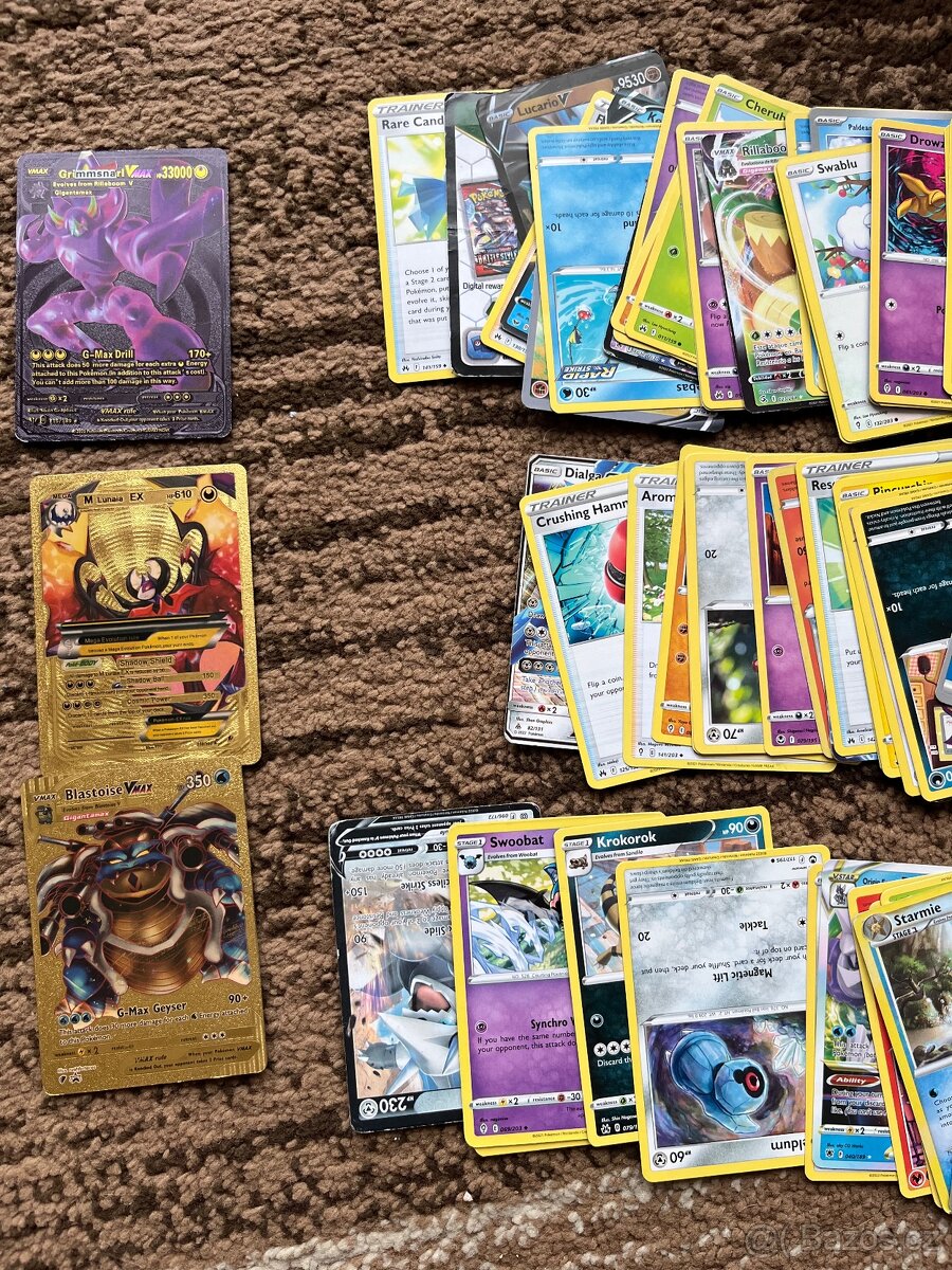 Pokémon karty 129ks - 2