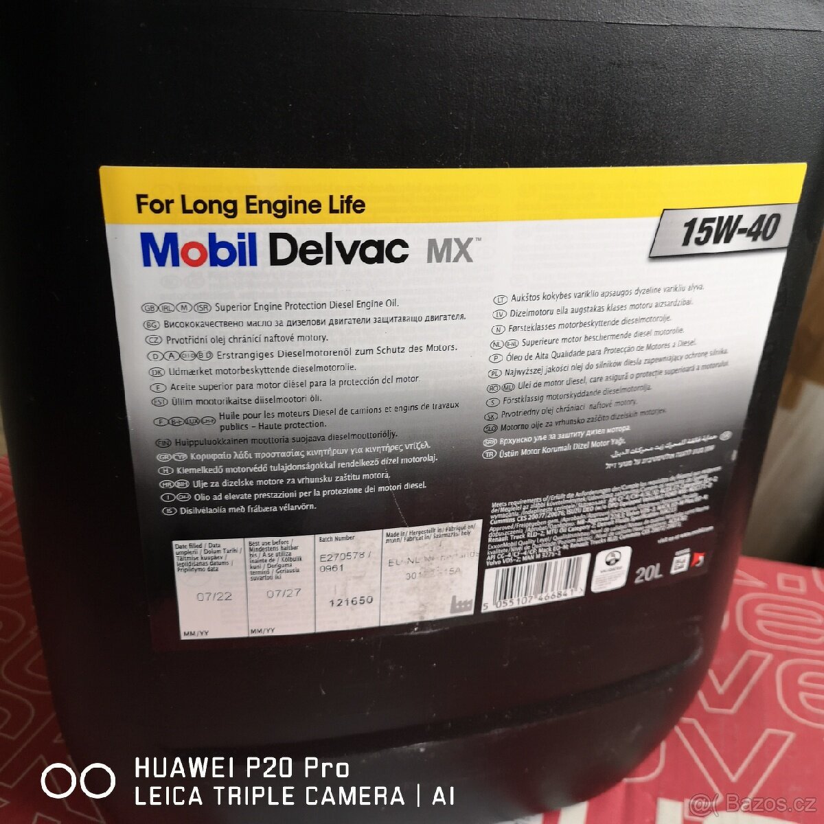 motorový olej 15w40 - 2