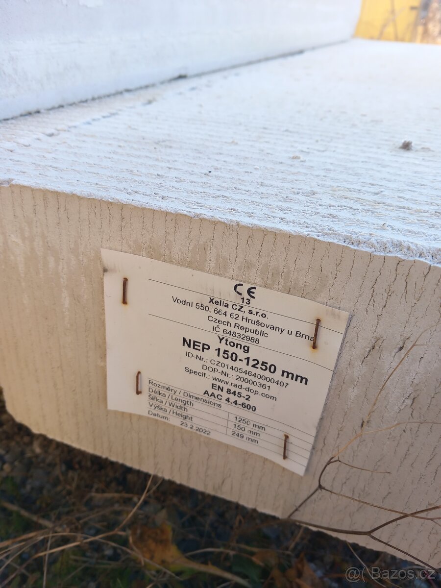 Překlad nenosný Ytong NEP - 2