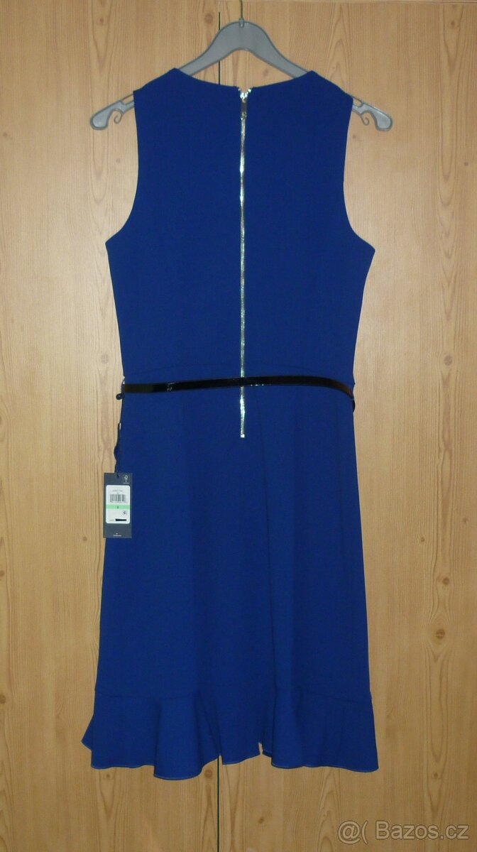 Modré šaty bez rukávů Tommy Hilfiger - 2