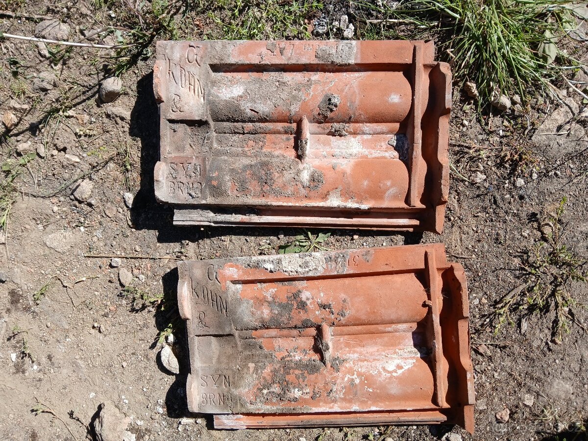 Střešní tašky Kohn&syn Brno 3Kč/ks - 2