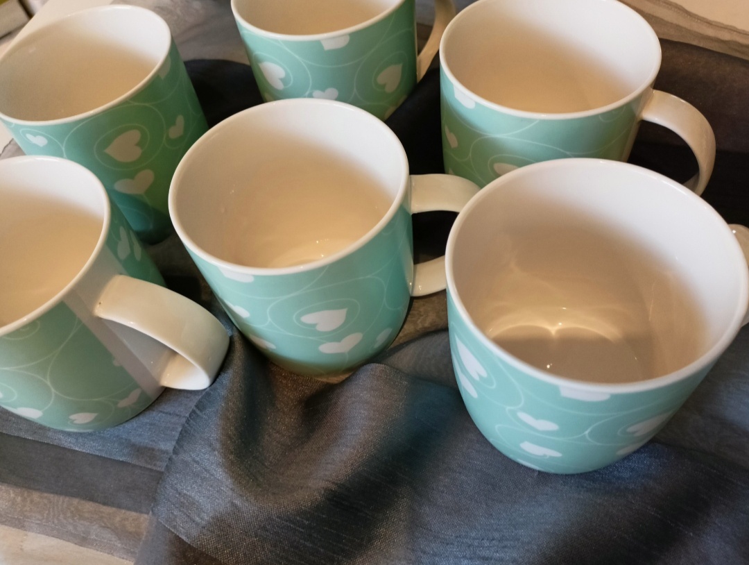 Hrníčky 6 kusů - 2