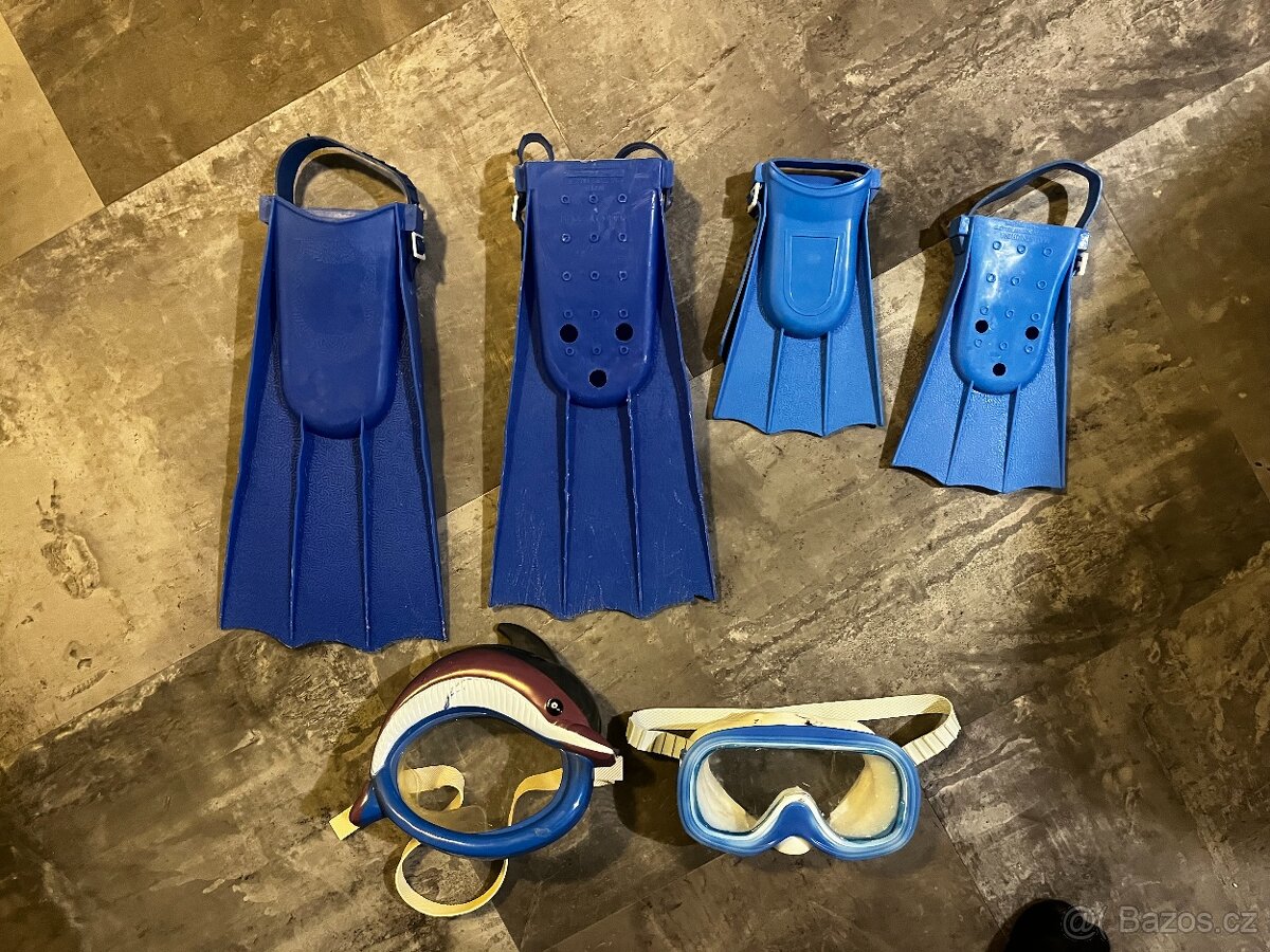 Dětské ploutve a brýle do vody - 2