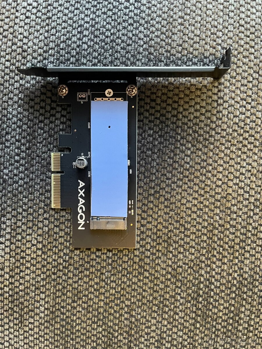 Axagon PCEM2-N PCIe adaptér pro NVMe M.2 SSD - 2