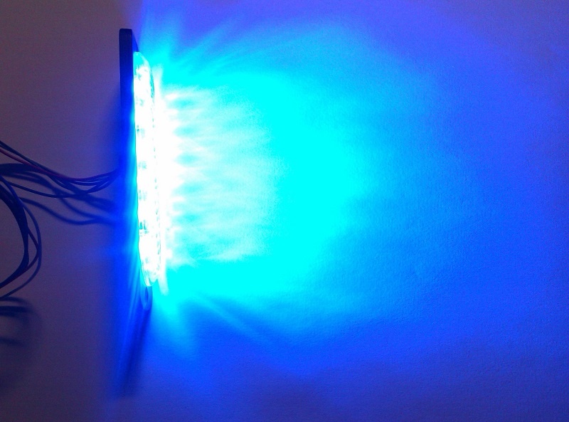 LED maják stroboskop- 6 LED SMD 3030, synchroniz - 2