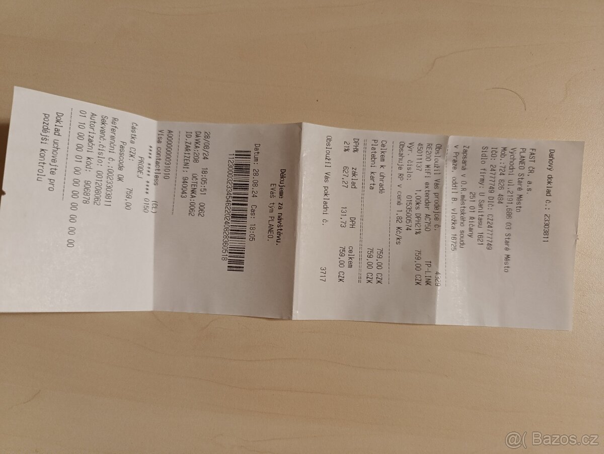 Wifi extender TP-Link RE200 AC750 Dual Band. - 2