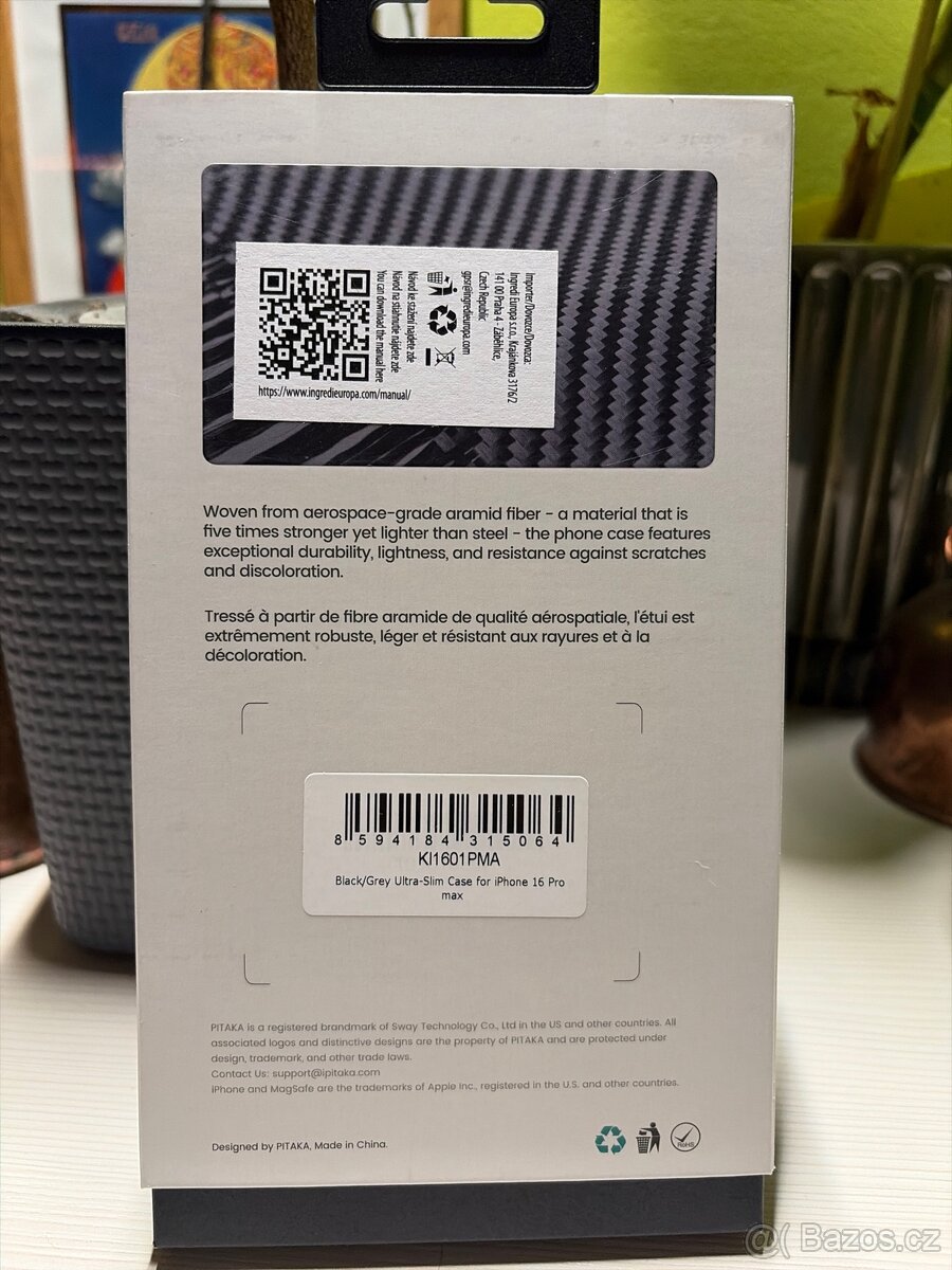 Pitaka UltraSlim case IPhone 16 Pro Max - 2