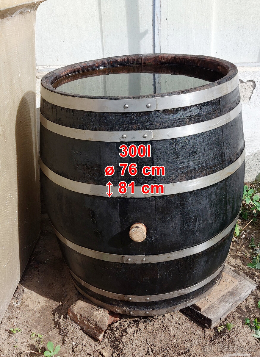 Sudy a kádě na vodu od 100l - 2100l - 2