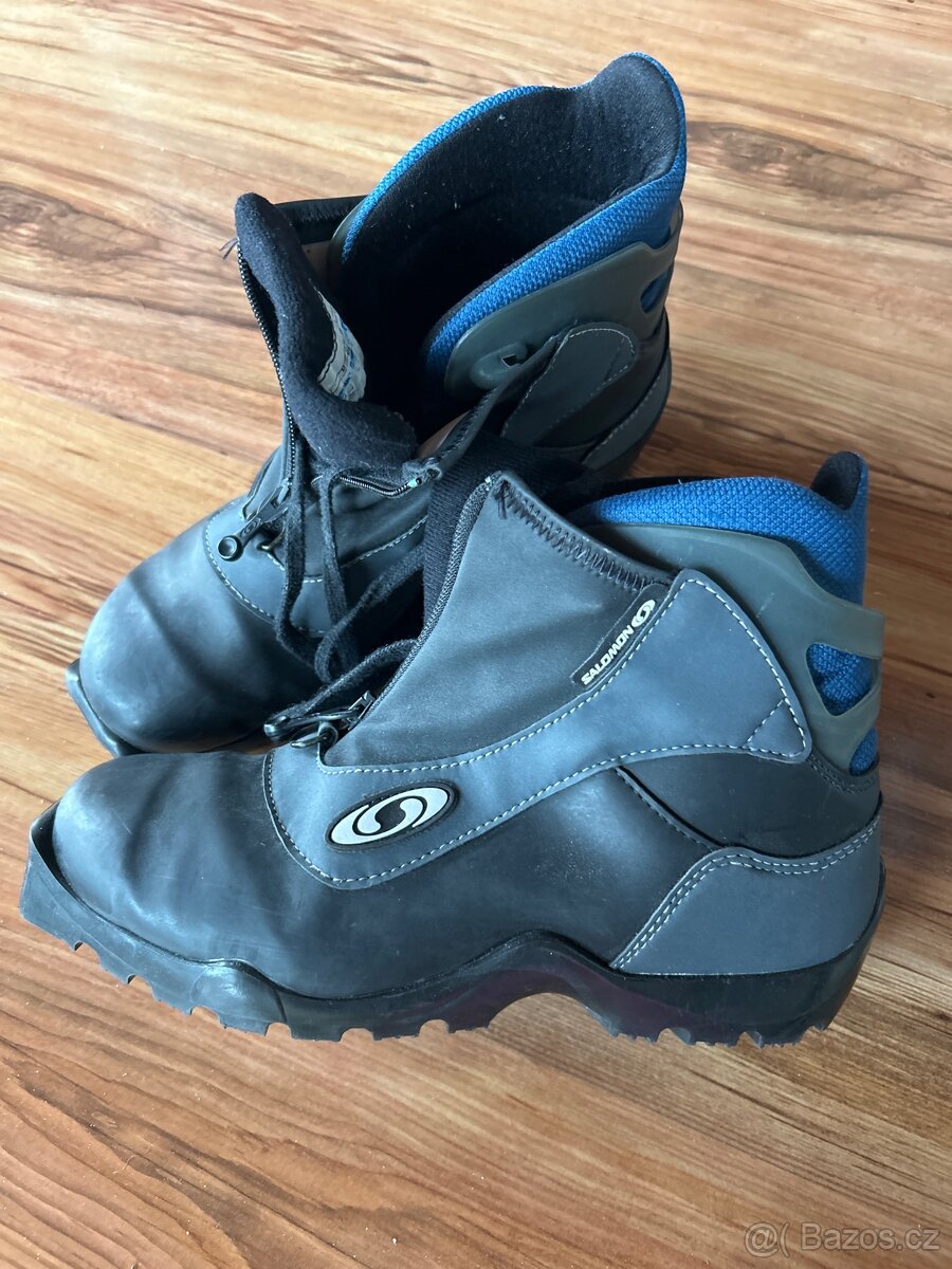 Boty na běžky, vel. 8, salomon - 2