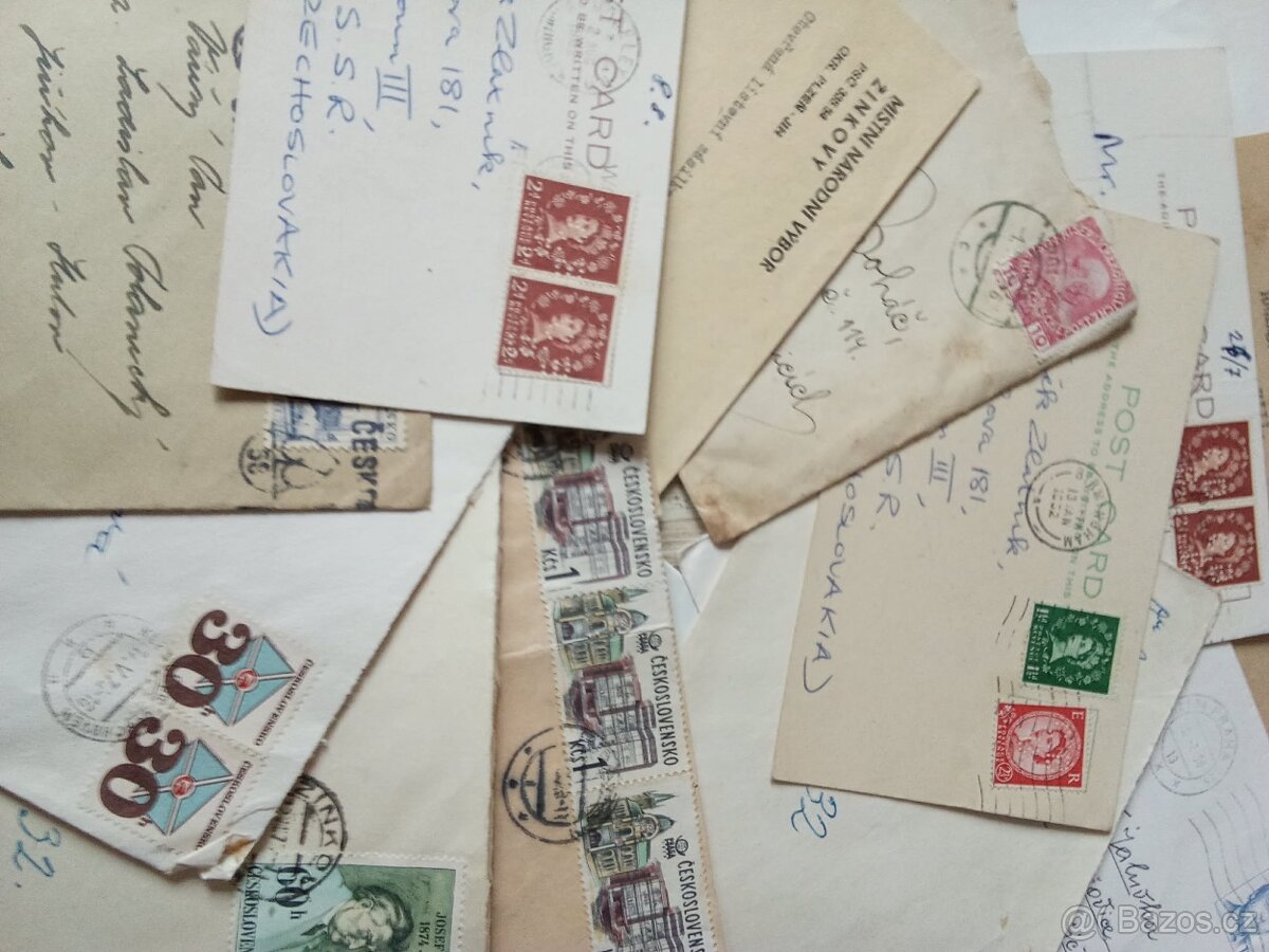 Staré obálky a dopisnice po sběrateli - 2
