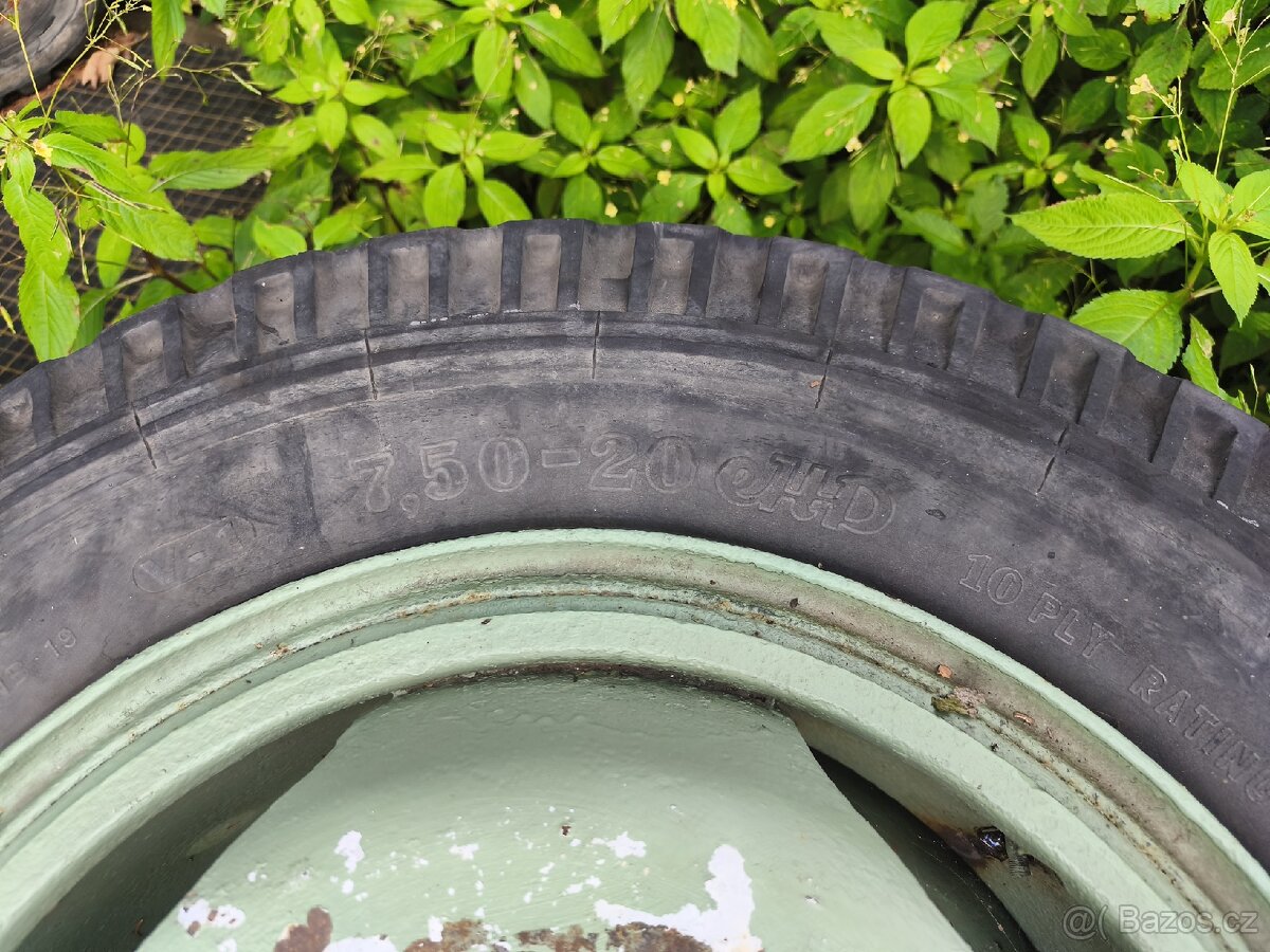 Kola na maringotku 7,50-20 - 2