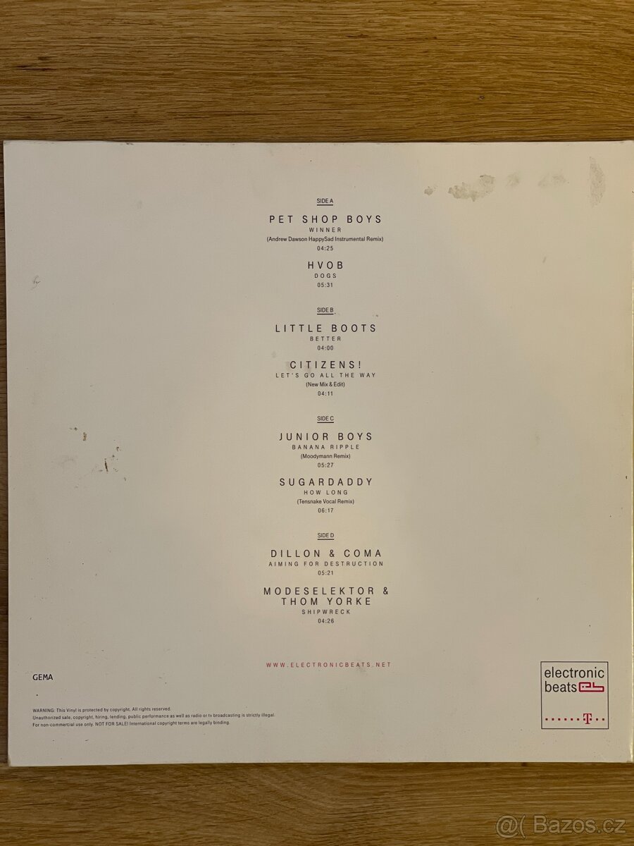 Various – Electronic Beats Compilation 2012 vinyl - 2