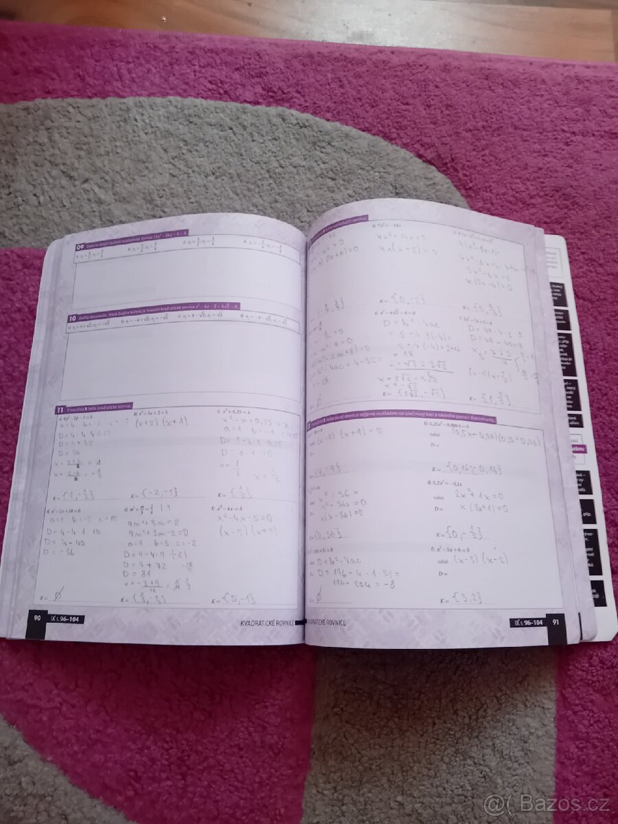 Matematika pro SŠ, 2 díl, výrazy, rovnice a nerovnice - 2