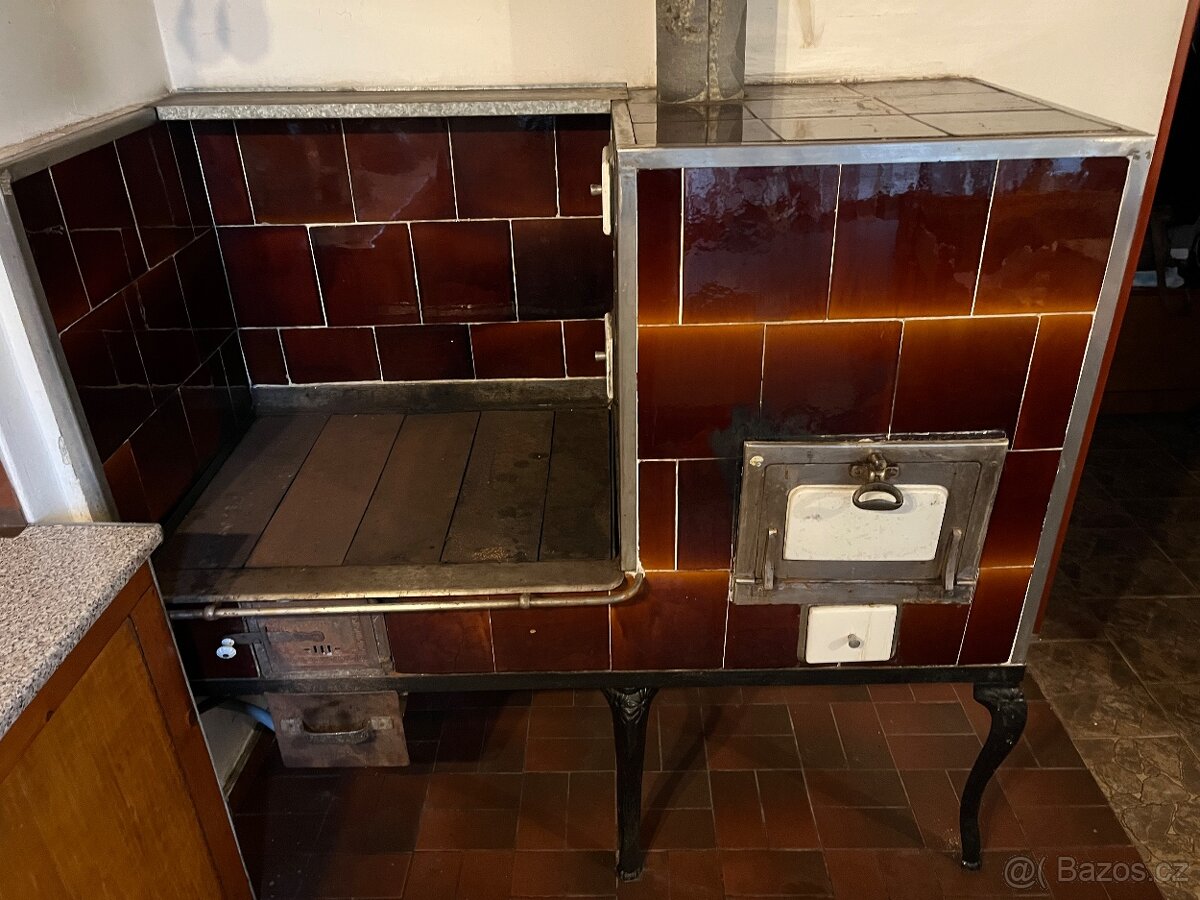 Kachlová kamna s výměníkem - 2