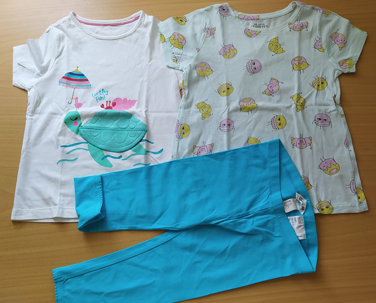 Balík pro holku - vel. 116 (10 ks), spíše léto - 2