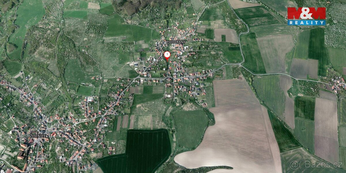 Prodej zahrady, 323 m², Pohořany, Žitenice - 2