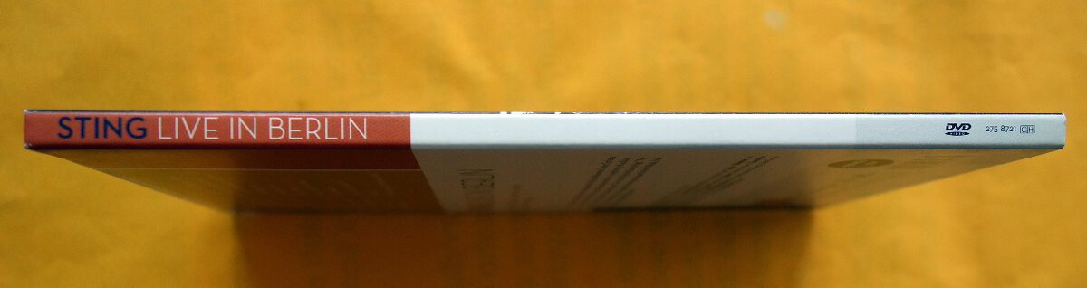 DVD Sting - Live Berlin / speciálně pro Českou republiku - 2