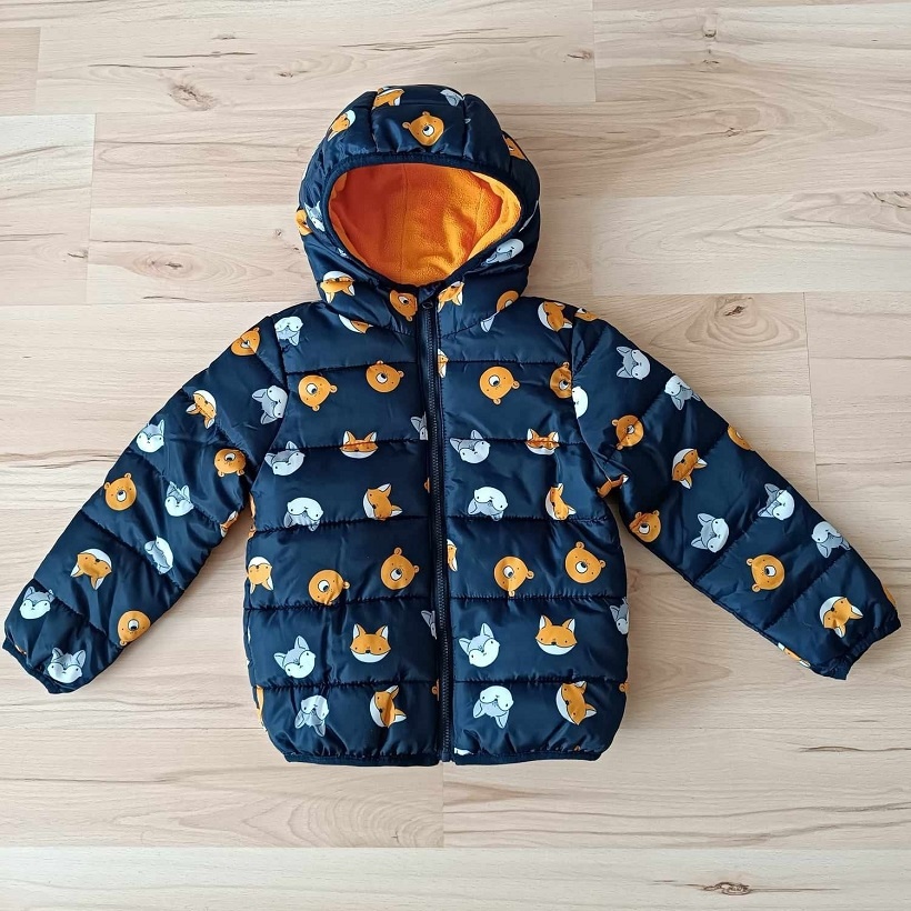 ☘️ Přechodová-zimní ZVÍŘÁTKOVÁ BUNDA vel. 98 ☘️ - 2